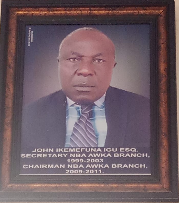 John Ikemefuna Igu Esq.