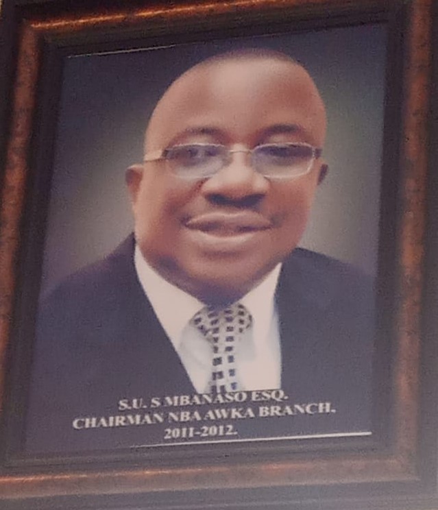 S.U.S. Mbanaso Esq.